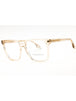 050 - TRANSPARENT BEIGE/Clear demo lens