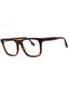 227 - BROWN HORN/Clear demo lens