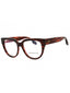 618 - STRIPED RED/clear demo lens