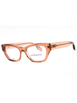 Victoria Beckham VB2675 eyeglasses featuring a sleek, lightweight metal frame in a sophisticated rectangular silhouette.