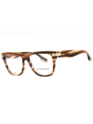 Victoria Beckham VB2676 eyeglasses featuring a sleek, lightweight metal frame in a sophisticated rectangular silhouette.