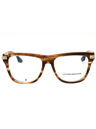 Victoria Beckham VB2676 eyeglasses featuring a sleek, lightweight metal frame in a sophisticated rectangular design.