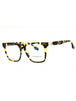 012 - BLACK YELLOW HAVANA/Clear demo lens