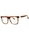 230 - STRIPED BROWN/Clear demo lens