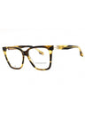 318 - STRIPED KHAKI/Clear demo lens
