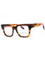 230 - STRIPED BROWN/Clear demo lens