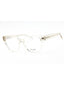 007 - Shiny Beige Crystal/Clear demo lens