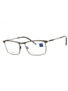 070 - SATIN GUNMETAL/clear demo lens