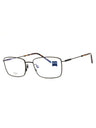 070 - SATIN GUNMETAL/Clear demo lens