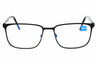 001 - MATTE BLACK/Clear Demo Lens