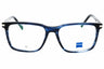 463 - STRIPED BLUE/Clear Demo lens