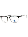 003 - MATTE BLACK/DARK RUTHENIUM/Clear Demo lens