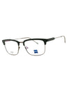 324 - SATIN KHAKI/DARK RUTHENIUM/Clear Demo lens