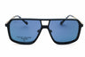 048 - ATIN SILVER/MATTE BLUE/Clear demo lens