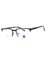 203 - SATIN BROWN/clear demo lens