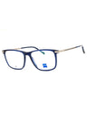 400 - TRANSPARENT BLUE/Clear demo lens