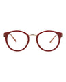 60499 - Burgundy Gold Transparent