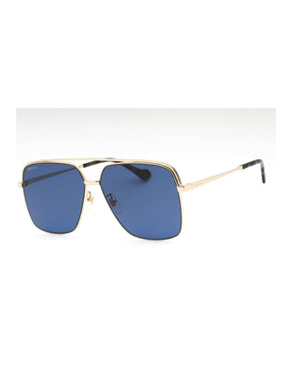 Gucci GG1099SA Sunglasses GOLD-GOLD / BLUE-AmbrogioShoes