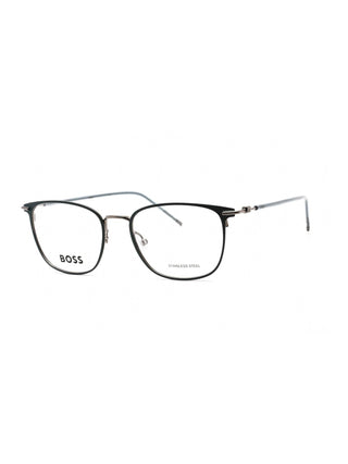 Hugo Boss BOSS 1431 Eyeglasses Matte Blue Dark Ruthenium / Clear Lens-AmbrogioShoes
