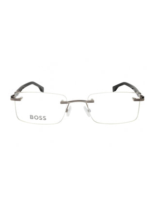 Hugo Boss BOSS 1551/B Metal Rectangular Men's Eyeglasses-AmbrogioShoes
