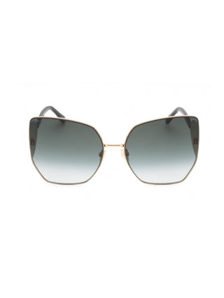 Jimmy Choo River/S Sunglasses Black Gold / Grey Gradient Women's-AmbrogioShoes
