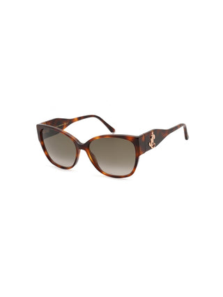 Jimmy Choo SHAY/S Sunglasses Havana / Brown Gradient Women's-AmbrogioShoes