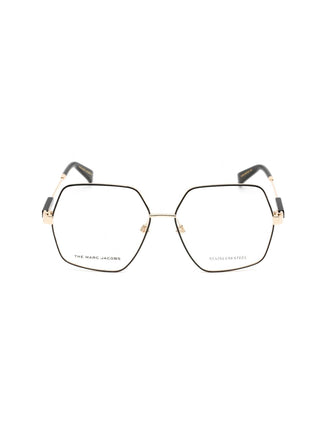 Marc Jacobs MARC 594 Eyeglasses GOLD BLACK / Clear demo lens-AmbrogioShoes
