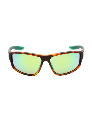 Nike NIKE BRAZEN FUEL M DJ0803 Sunglasses Matte Tortoise / Green Mirror-AmbrogioShoes