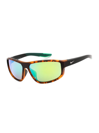Nike NIKE BRAZEN FUEL M DJ0803 Sunglasses Matte Tortoise / Green Mirror-AmbrogioShoes