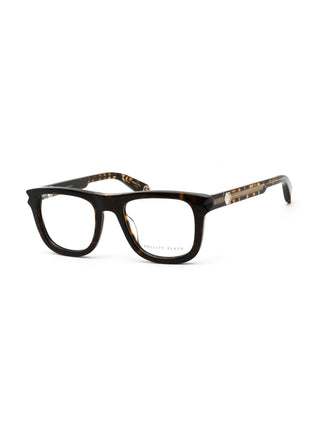 Philipp Plein VPP023V Eyeglasses SHINY DARK HAVANA / Clear demo lens-AmbrogioShoes