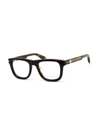 Philipp Plein VPP023V Eyeglasses SHINY DARK HAVANA / Clear demo lens-AmbrogioShoes