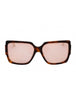 52U - dark havana / bordeaux mirror