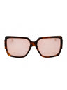 52U - dark havana / bordeaux mirror