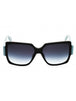 01X - shiny black  / blue mirror