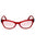 67G - matte red / brown mirror