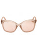 73U - matte pink / bordeaux mirror