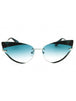 84W - shiny light blue / gradient blue