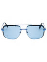 90V - shiny blue / blue
