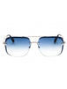 14W - shiny light ruthenium / gradient blue
