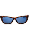 56X - havana/other / blue mirror