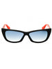 02W - matte black / gradient blue