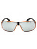 43C - matte orange / smoke mirror