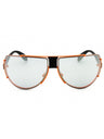 43C - matte orange / smoke mirror