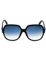 02W - matte black / gradient blue