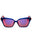 85U - matte light blue / bordeaux mirror