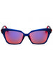 85U - matte light blue / bordeaux mirror