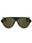 50Q - dark brown/other / green mirror