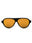 02G - matte black / brown mirror