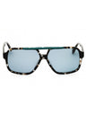 55N - coloured havana / green