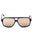 91G - matte blue / brown mirror